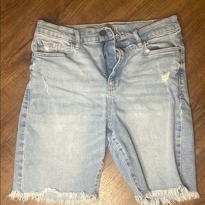 a.n.a Light Blue Jean Shorts
